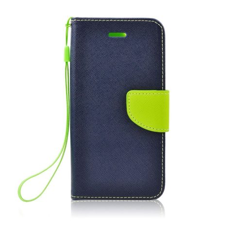 tok / borító Samsung J4 2018 kék / lime - book Fancy