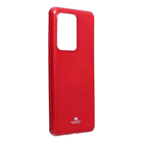 Obal / kryt na Samsung Galaxy S20 ULTRA, červený - JELLY