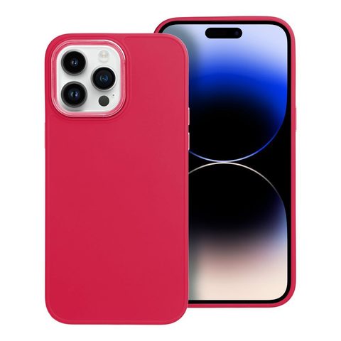 Obal / kryt na Apple iPhone 14 Pro Max růžový - Frame case