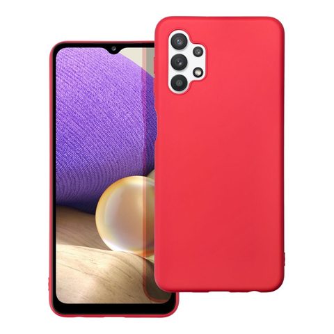 Obal / kryt pre Samsung Galaxy A32 5G červený - Forcell Soft