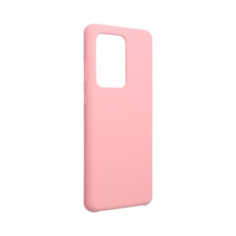 Obal / kryt pre Samsung Galaxy S20 Ultra ružový - Forcell Silicone