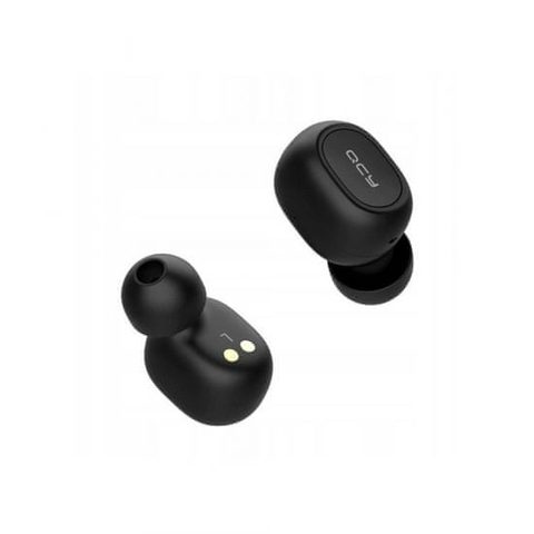 Bluetooth vezeték nélküli fejhallgató T1C fekete - QCY