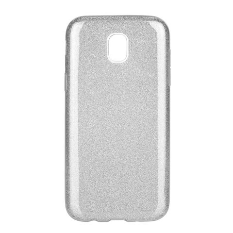 Obal / kryt na Samsung Galaxy J3 2017 stříbrný - Forcell SHINING