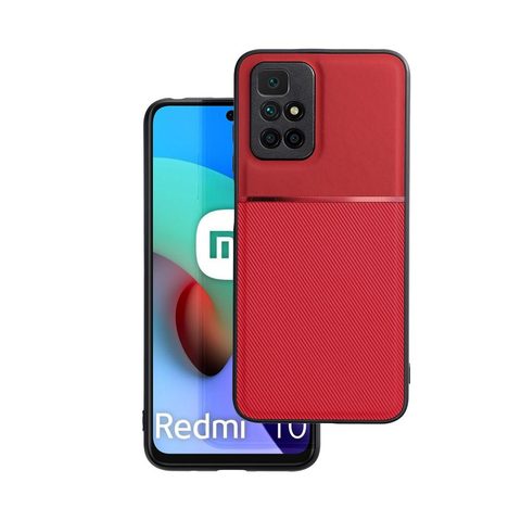 Obal / kryt na Xiaomi Redmi Note 10 ,červený - Forcell NOBLE