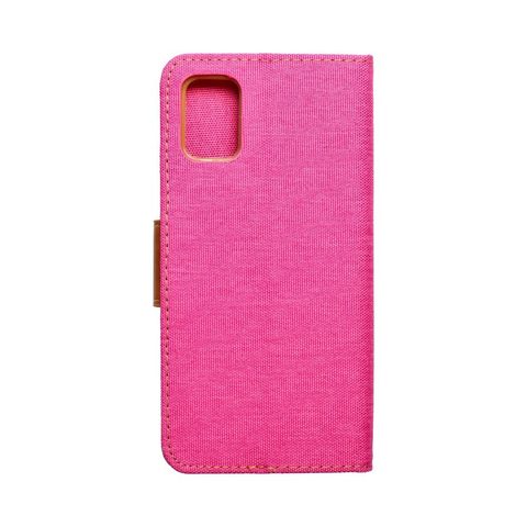 Puzdro / obal pre Samsung Galaxy A51 ružové - kniha Canvas Book case