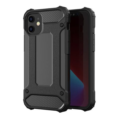 Obal / kryt na Apple iPhone 12 černý - Forcell ARMOR