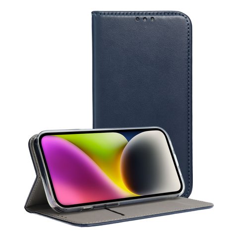 Puzdro / obal na Samsung A14 4G modré - kniha Smart Magneto book navy