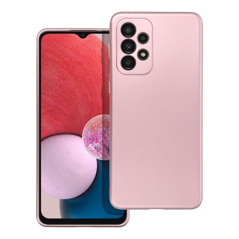 Fedél / borító Samsung Galaxy A52 5G / A52 LTE ( 4G ) / A52S rózsaszín Forcell Metallichoz