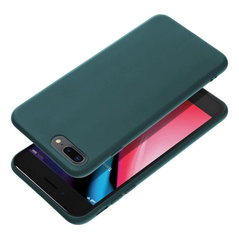 Obal / Kryt na Apple iPhone 7 Plus / 8 Plus tmavě zelený - MATT Case