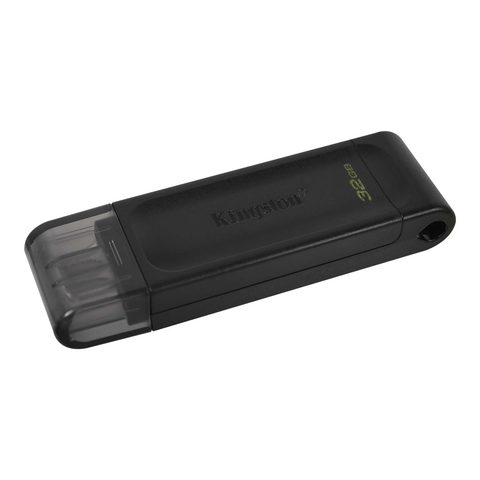 Flashdrive DT70 USB-C 3.2 gen.1 32GB fekete - Kingston
