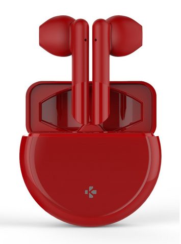 Bezdrátová Bluetooth sluchátka MyKronoz ZeBuds Pro červená