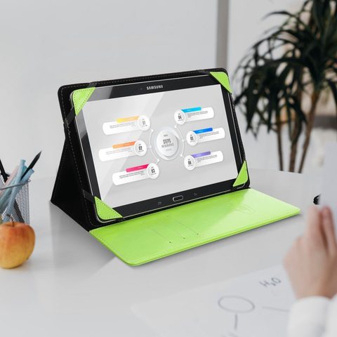 Pouzdro / obal na tablet univerzální 8" limetkové - Blun