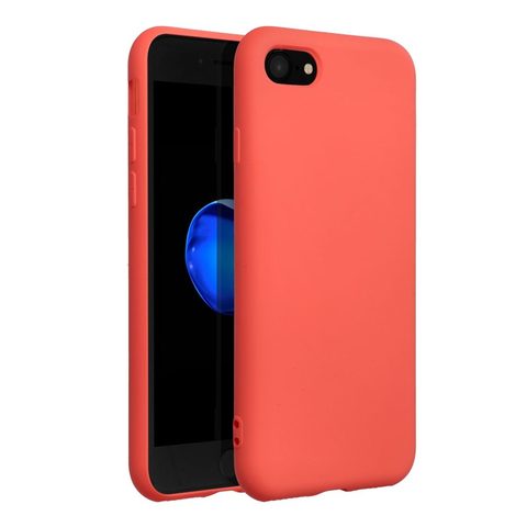 Obal / kryt na Apple iPhone 7 ružový - Forcell Silicone