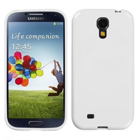 Obal / kryt pre Samsung Galaxy S4 (i9500) biely - JELLY