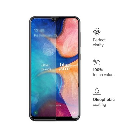 Tvrzené / ochranné sklo Samsung Galaxy A20 - plné lepení Blue Star