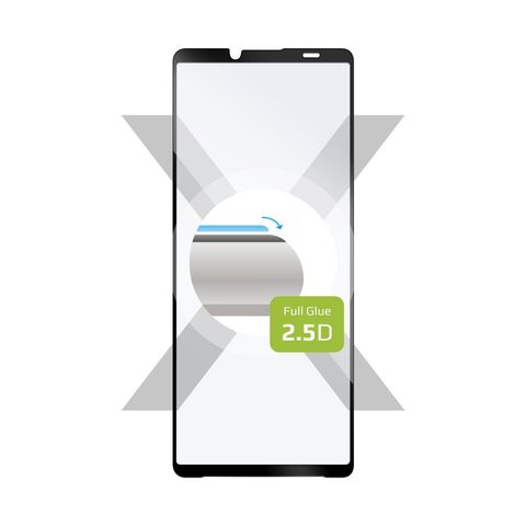 Tvrzené / ochranné sklo Sony Xperia 10 V plné lepení - FIXED