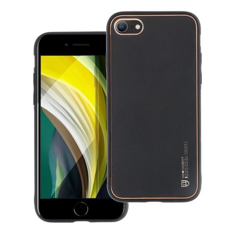 Obal / kryt na Apple iPhone 7 / iPhone 8 / SE 2020 / SE 2022 černý - Forcell LEATHER