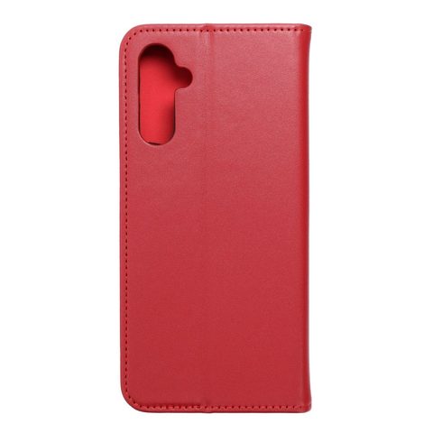 Pouzdro / obal na Samsung Galaxy A14 4G červené - knížkové Leather SMART PRO