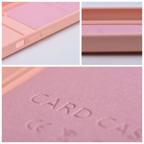 tok / borító Apple iPhone 7 / iPhone 8 / SE 2020 / SE 2022 rózsaszín - Forcell CARD CASE