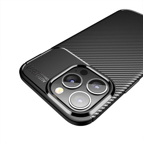 Obal / kryt na Samsung Galaxy A32 4G čierny - CARBON PRO Case