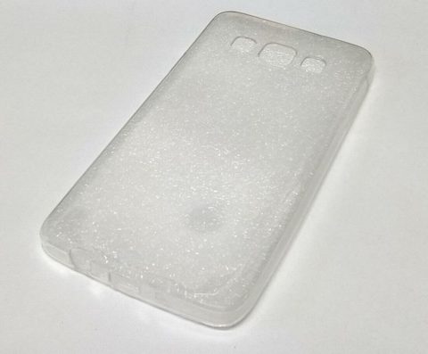 Obal / kryt na Samsung Galaxy A3 průhledný (moist)