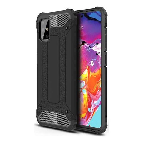 Obal / kryt pre Samsung Galaxy A51 čierny - Forcell Armor