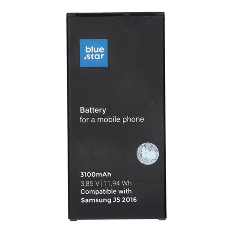 Akkumulátor Samsung Galaxy J5 2016 3100 mAh Li-Ion Blue Star PREMIUM (EB-BJ510CBE cseréje)