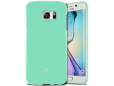 Obal / kryt pre Samsung Galaxy S6 edge mentolový - Jelly case