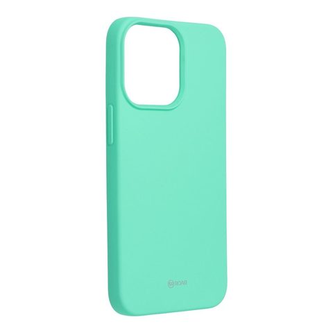 tok / borító Apple iPhone 13 Pro menta - Roar színes zselé