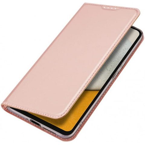 Pouzdro / obal na Samsung Galaxy A35 růžové - knížkové DUX DUCIS Skin Pro