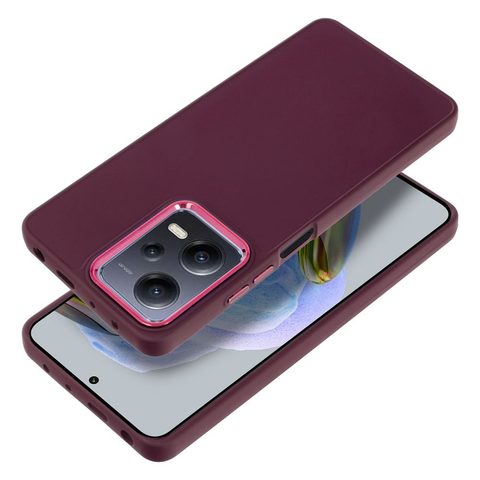 Obal / kryt na Xiaomi Redmi Note 12 PRO 5G Frame case - fialový