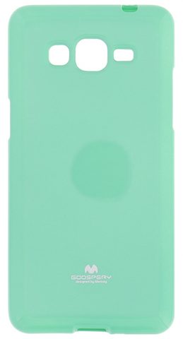 Fedél Samsung Galaxy Core Prime menta zöld - Jelly Case