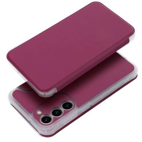 Puzdro / obal na Samsung Galaxy S23 Plus fialový - kniha Piano Book