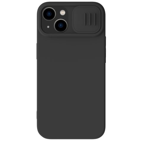 Obal / kryt na pre Apple iPhone 14 Plus čierne - Nillkin CamShield Silky