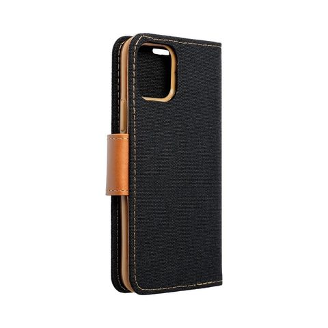 Pouzdro / obal na Samsung Galaxy S22 Plus černé - knížkové Canvas Book case