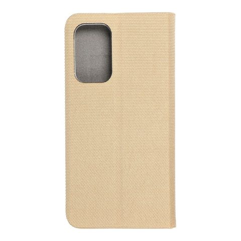 Puzdro / obal pre Samsung Galaxy A53 5G zlatý - kniha Sensitive Book