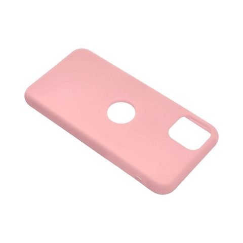 Obal / kryt pre Apple iPhone 12 mini ružové - Forcell Silicone