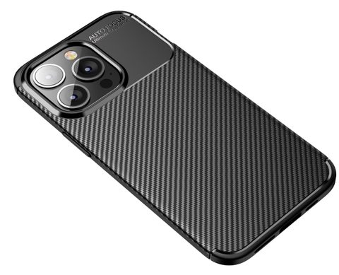 Obal / kryt naApple iPhone 13 Pro Max černý - Carbon Pro