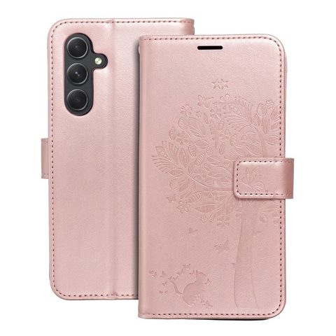 Puzdro / obal na Samasung Galaxy A54 5G ružové - kniha Forcell MEZZO