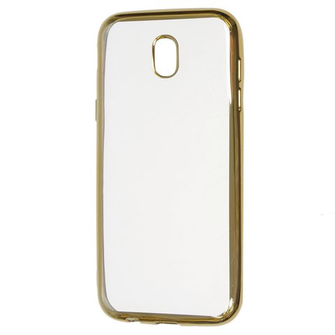 Obal / kryt na Samsung Galaxy J7 2017 zlatý - Electro Jelly Case