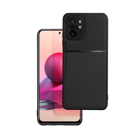 Obal / kryt pre Xiaomi Redmi Note 10 / 10S čierny - Forcell NOBLE