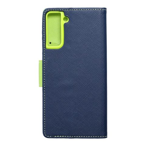 Puzdro / obal pre Samsung Galaxy S21 Plus modré - kniha Fancy