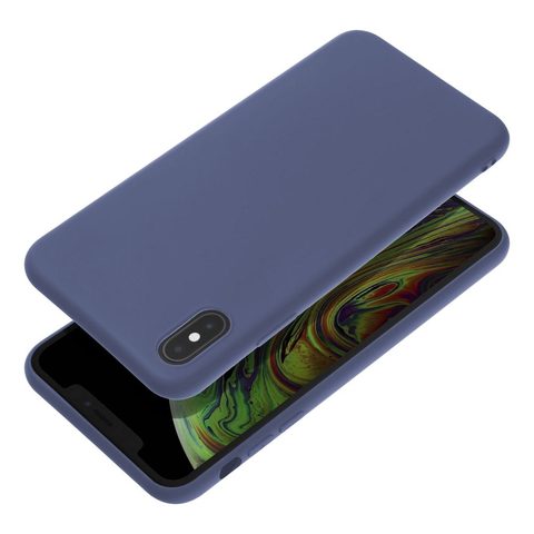 Obal / kryt na Apple iPhone XS Max modrý - MATT