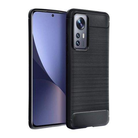 Csomagolás / borító Huawei Y7 2019 fekete - Forcell CARBON