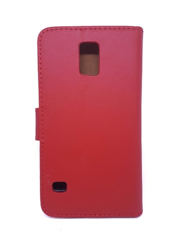 Puzdro / obal Samsung Galaxy S5 červený - kniha mobilnet