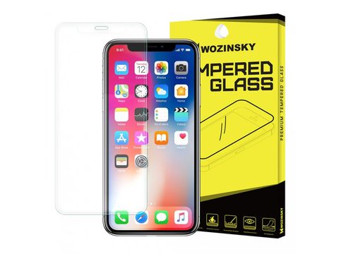 Edzett / védőüveg Apple iPhone XS Max / 11 Pro Max fekete - Wozinsky