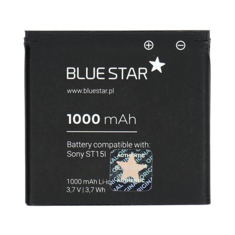 Batéria pre Sony Ericsson Vivaz (U5)/Vivaz Pro/X8/ST15I/SK17I/ST17I/W19I 1000 mAh Li-Ion Blue Star