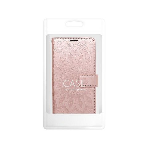 Pouzdro / obal na Xiaomi Redmi 9C / 9C NFC mandala rose gold - knížkové Forcell MEZZO Book