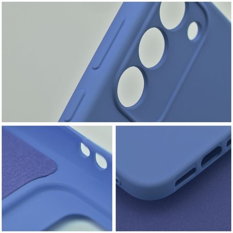 Védőborító Samsung Galaxy S21 Ultra Blue - Forcell SILICONE LITE