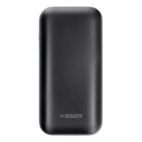 Power Bank VEGER S10 černá - 10 000mAh LCD Quick Charge PD20W